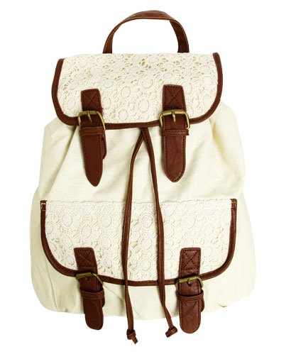 cute lace backpacks for girls - white lace backpacks for girls-f78781